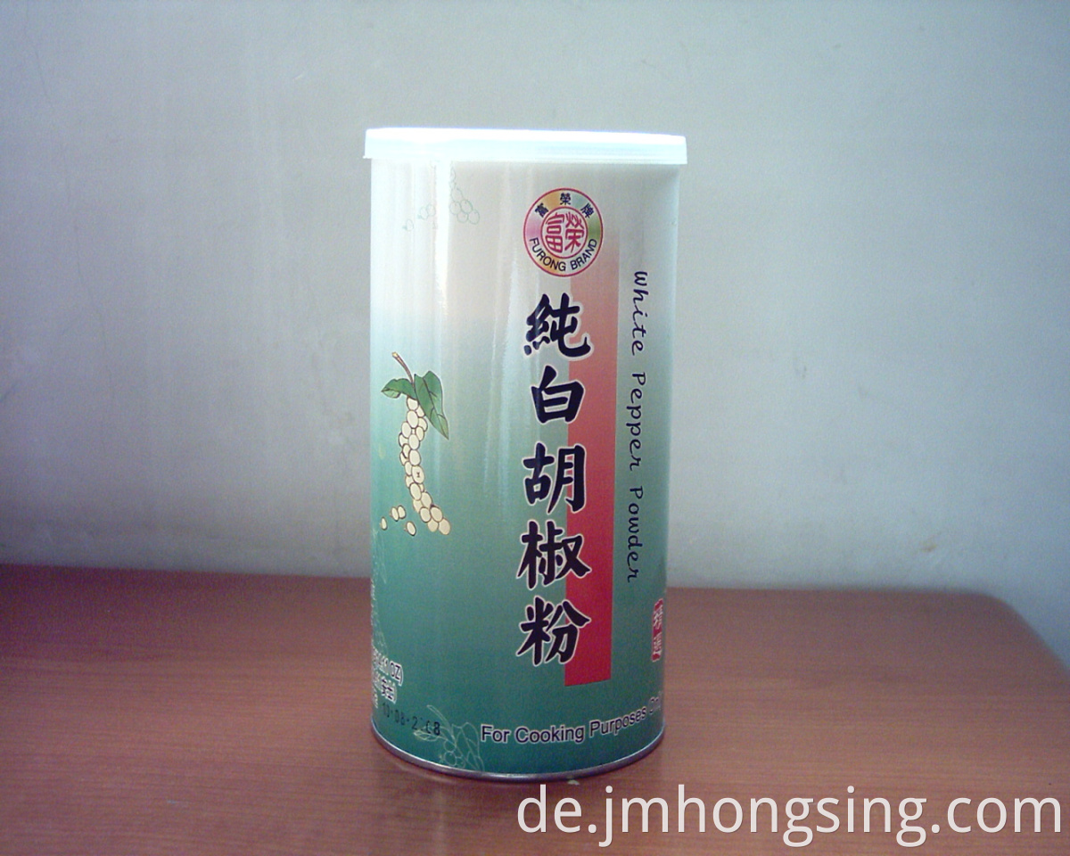 400G White pepper powder canned